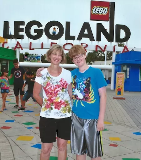Susan and Joe at Legoland