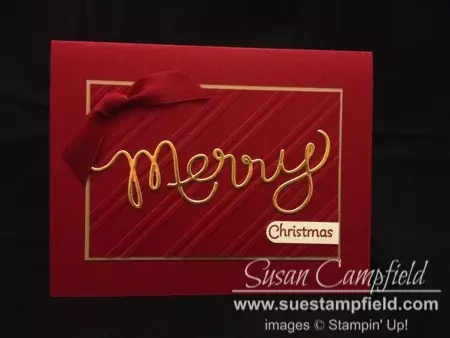 Merry in Gold Foil with Expression Thinlits2-imp