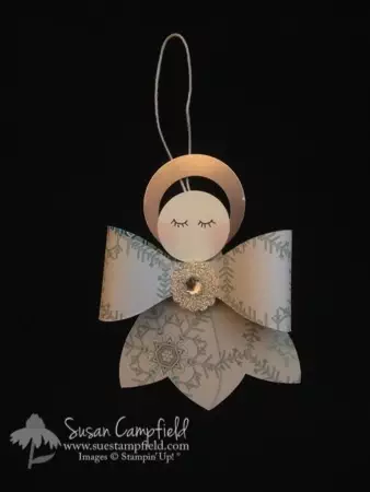 Angel Ornament and Treat Holder from Gift Bow Die1-imp