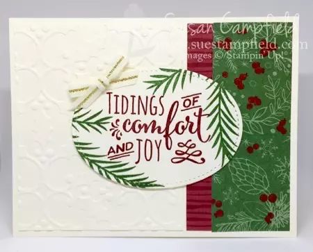 Stampin' Up! Tidings of Comfort and joy Christmas Pines - 1