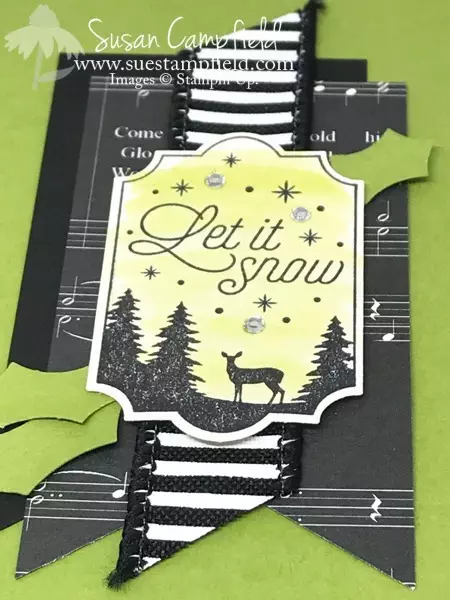 Merry Little Labels Let It Snow Card and Tags - 6