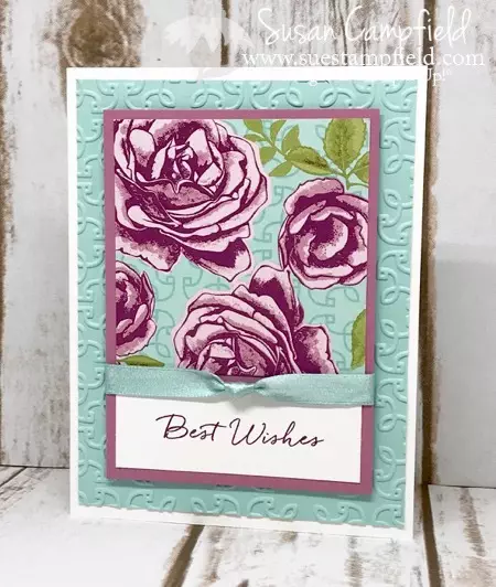 Petal Garden Best Wishes Card - 2