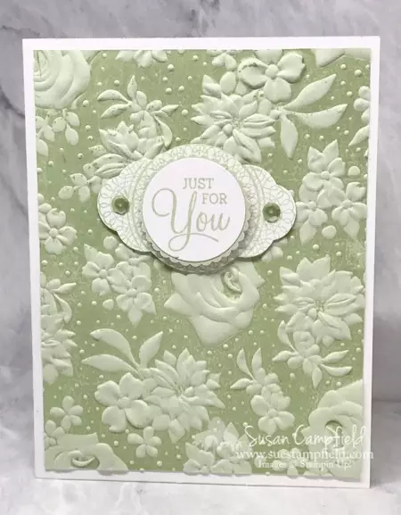 Country Floral Dear Doily Ink the Embossing Folder - 9
